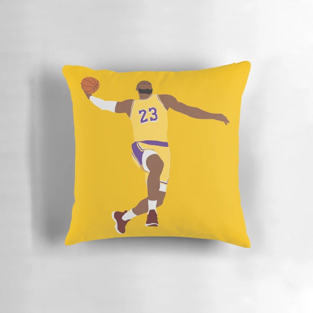Lebron James Dunk Pillow - Capture the Excitement of the Game