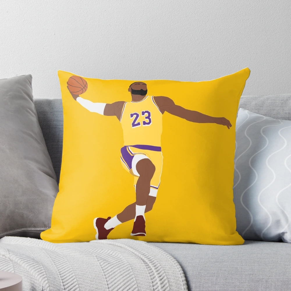 Lebron James Dunk Pillow - Capture the Excitement of the Game