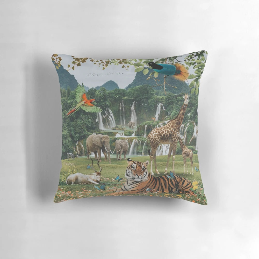 NEW WORLD Pillow, a beautifully crafted JW-inspired design