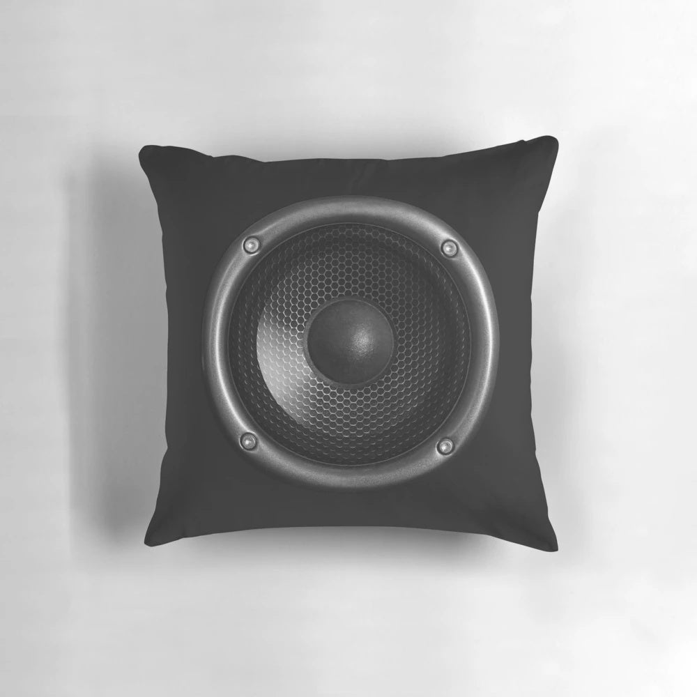 Cozy music speaker pillow for an immersive listening experience