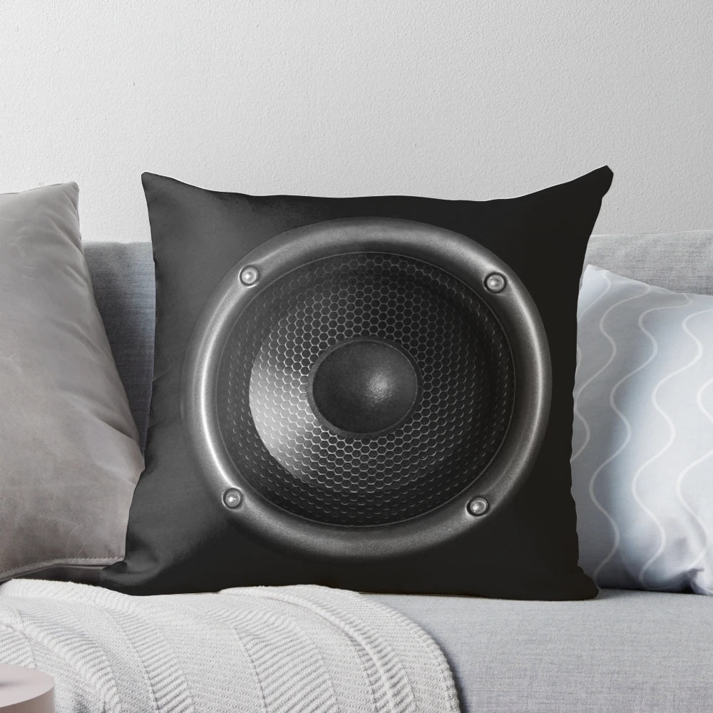 Cozy music speaker pillow for an immersive listening experience