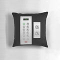 Elevator buttons-shaped pillow, a fun and decorative accent for elevator enthusiasts and home decor.