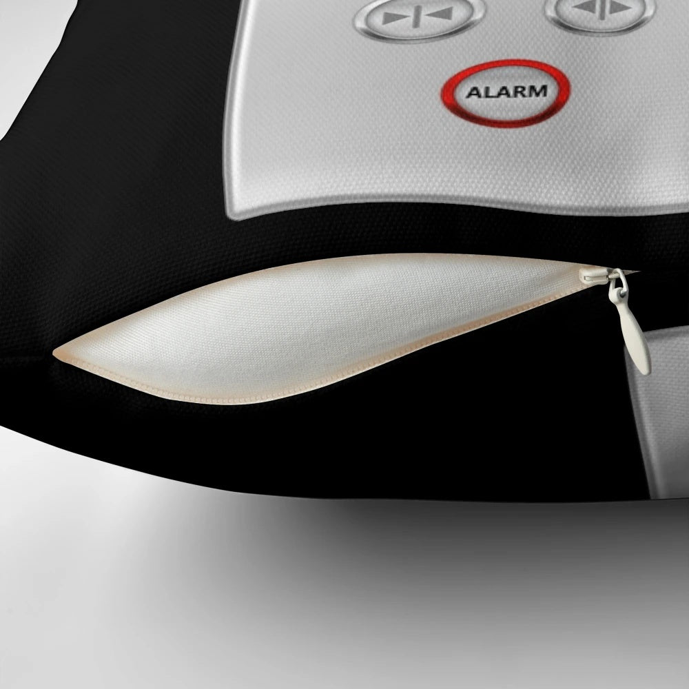 Elevator buttons-shaped pillow, a fun and decorative accent for elevator enthusiasts and home decor.