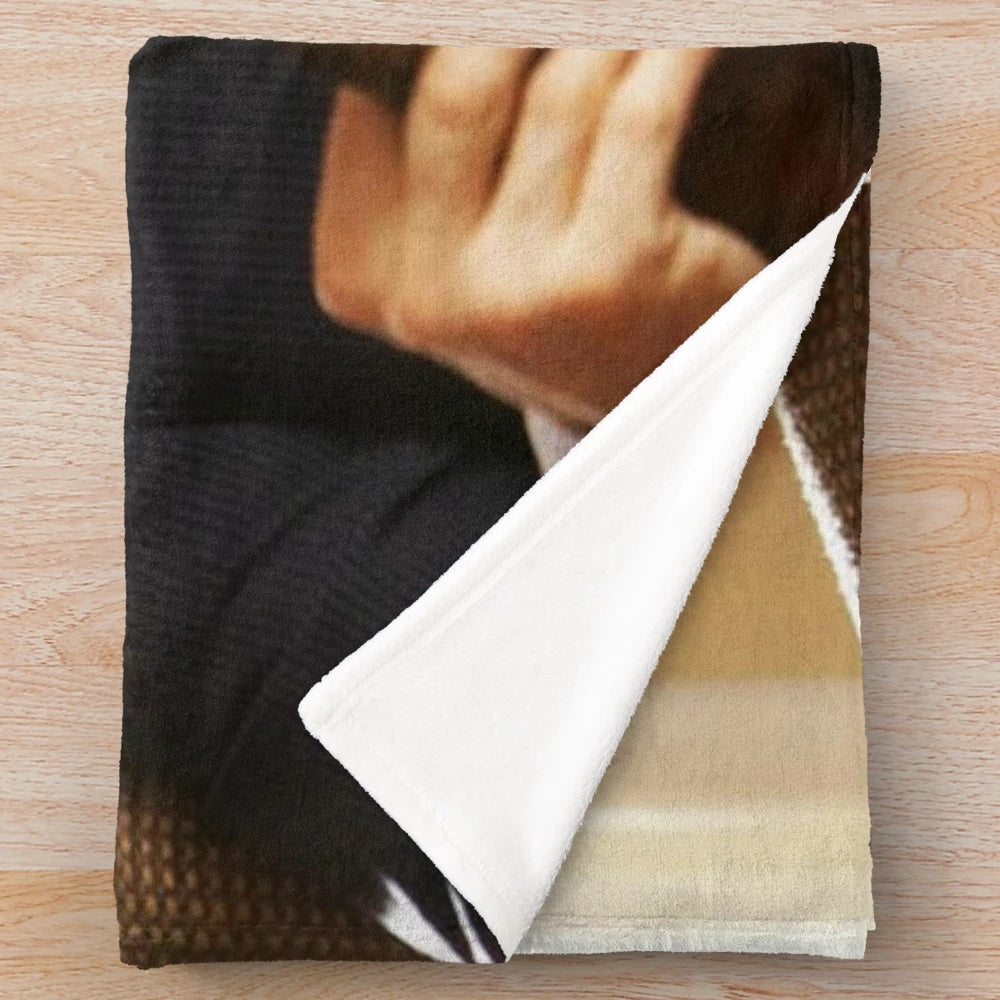Elijah Mikaelson inspired plush blanket for The Vampire Diaries fans