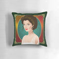 Elise McKenna Pillow featuring Alejandro Mogollo's art from the classic romance movie "Somewhere in Time