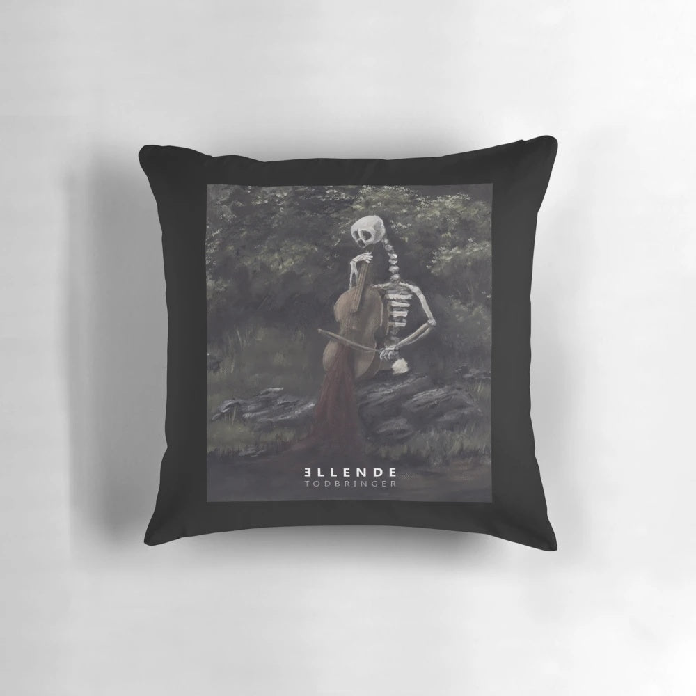 Ellende Band Black Pillow - Soft, Cozy Music Fan Art Cushion