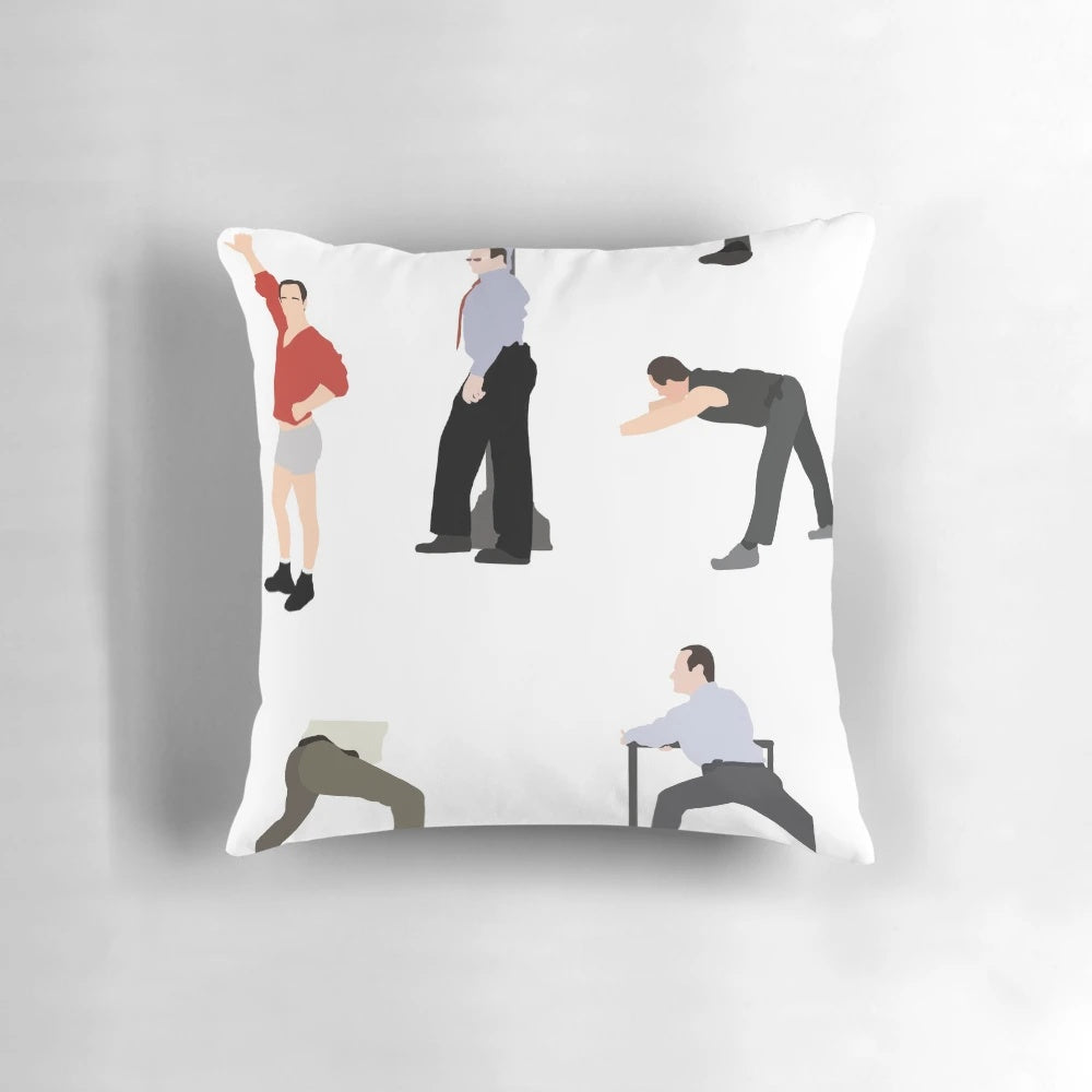 Elliot Stabler's Law & Order: SVU Pillow and Sticker Pack featuring the beloved characters from the hit TV series.