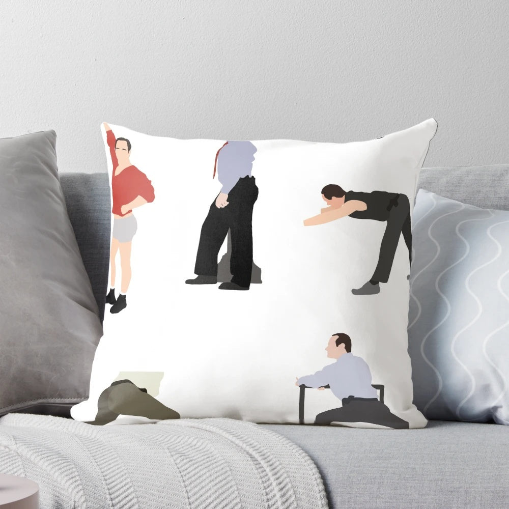 Elliot Stabler's Law & Order: SVU Pillow and Sticker Pack featuring the beloved characters from the hit TV series.