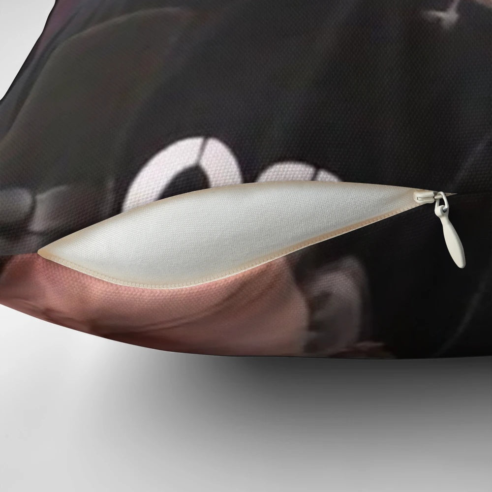 Elon Musk inspired meme pillow with humorous, pop culture design