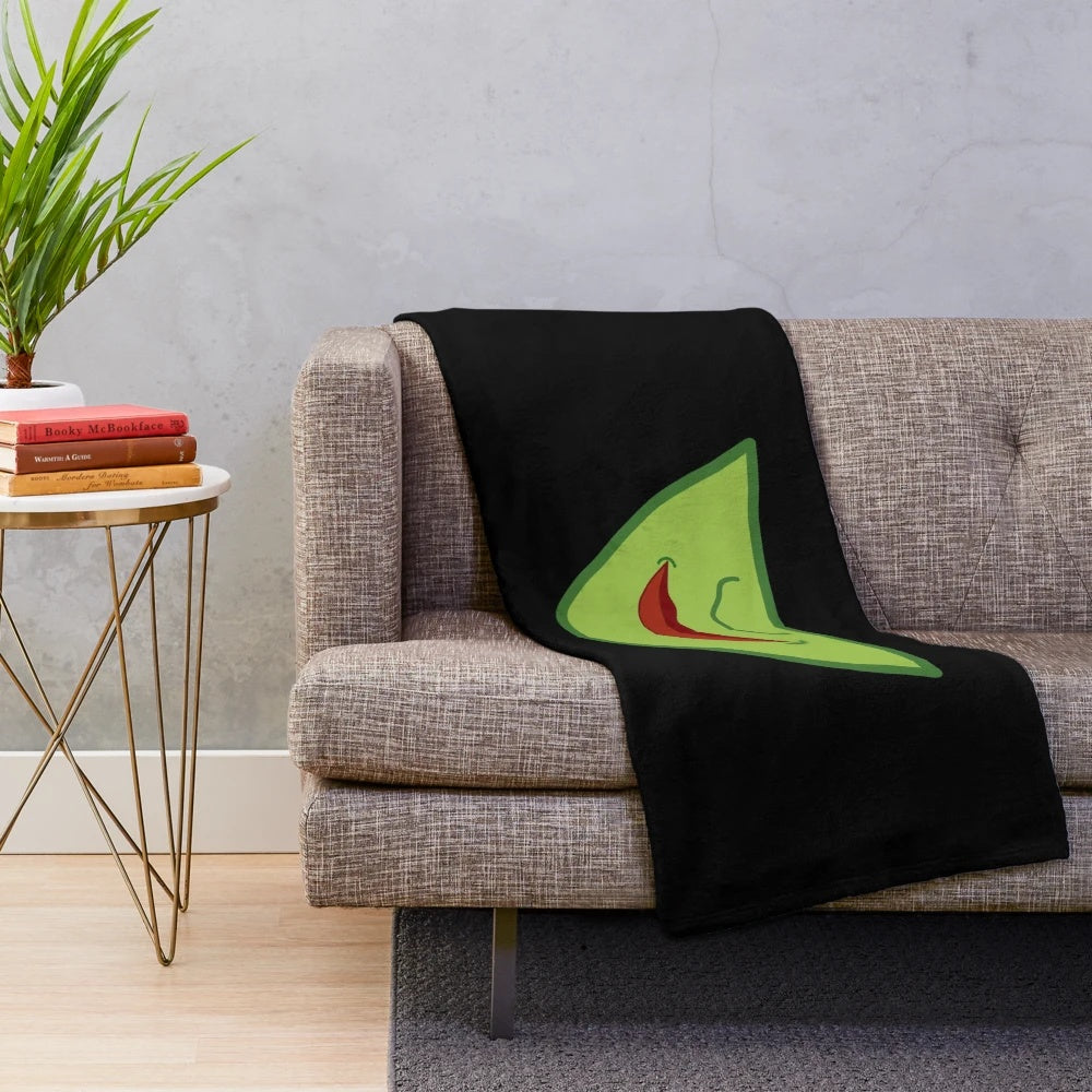 Elphaba from Wicked the Musical inspired plush blanket