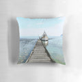 Endless Horizons Travel Pillow featuring a stunning landscape design