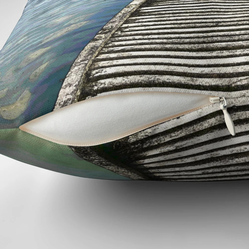 Endless Horizons Travel Pillow featuring a stunning landscape design