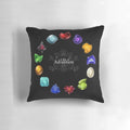 Pillow featuring iconic Final Fantasy XIV crystals and gems
