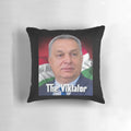 Viktor Orban 'The Viktator' Pillow, a symbol of Hungarian politics and democratic values.