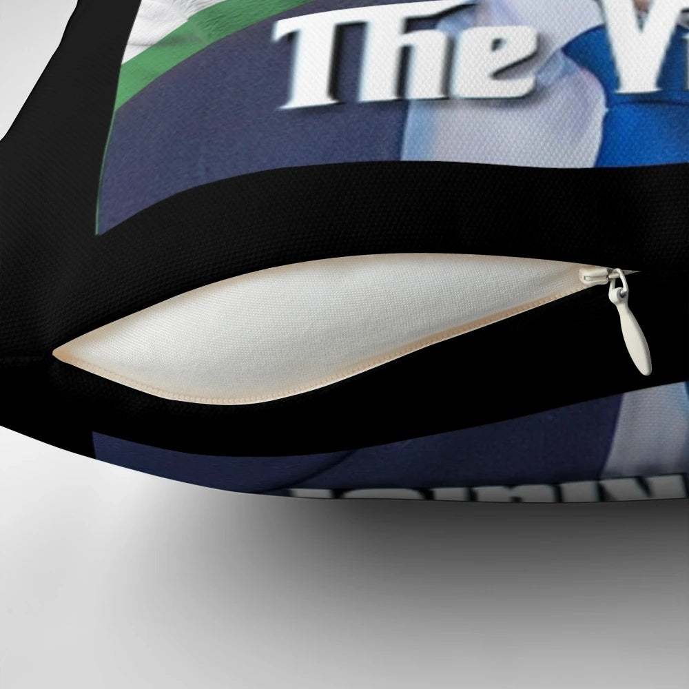 Viktor Orban 'The Viktator' Pillow, a symbol of Hungarian politics and democratic values.