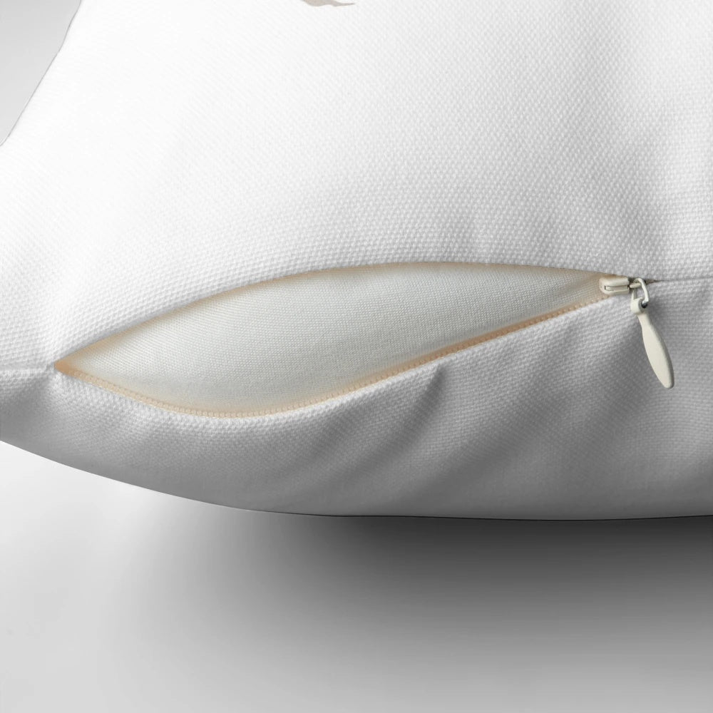 A soft, cozy pillow with a map design, perfect for travel enthusiasts.