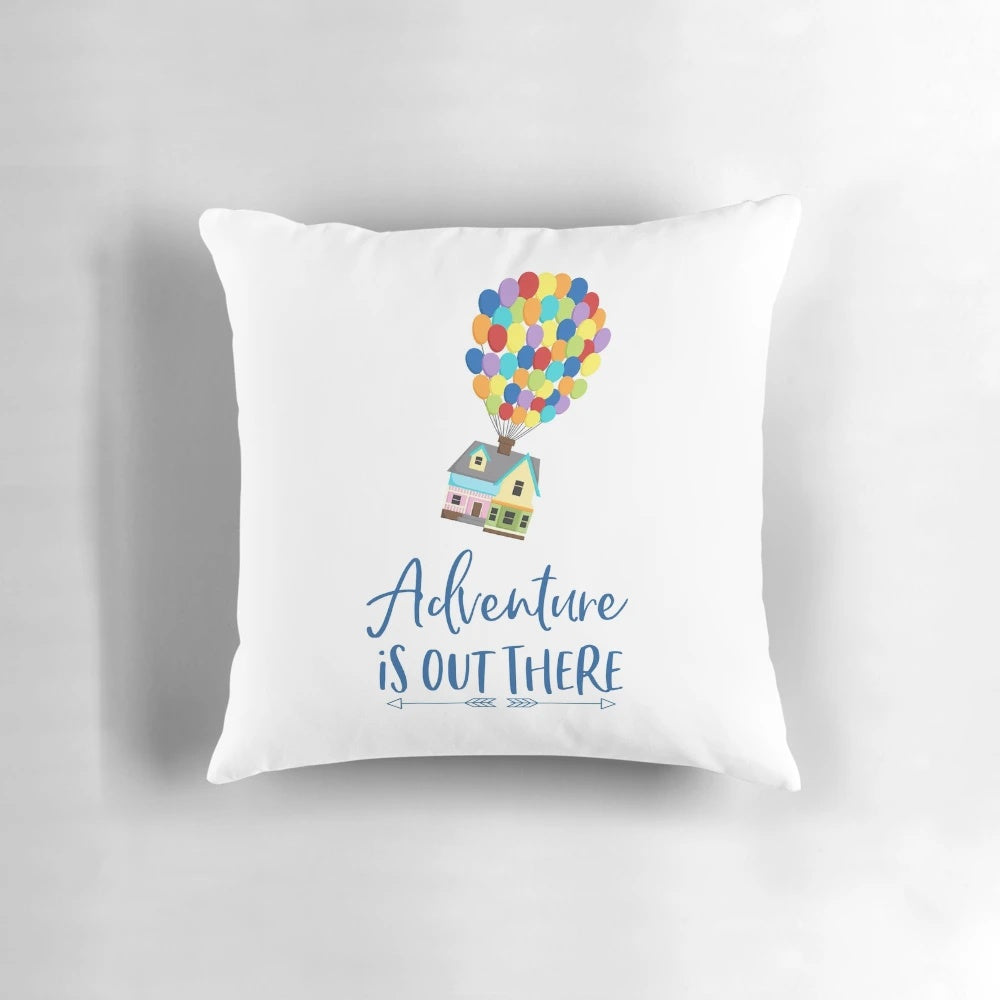 Up Disney Pixar Wilderness Explorer Themed Throw Pillow