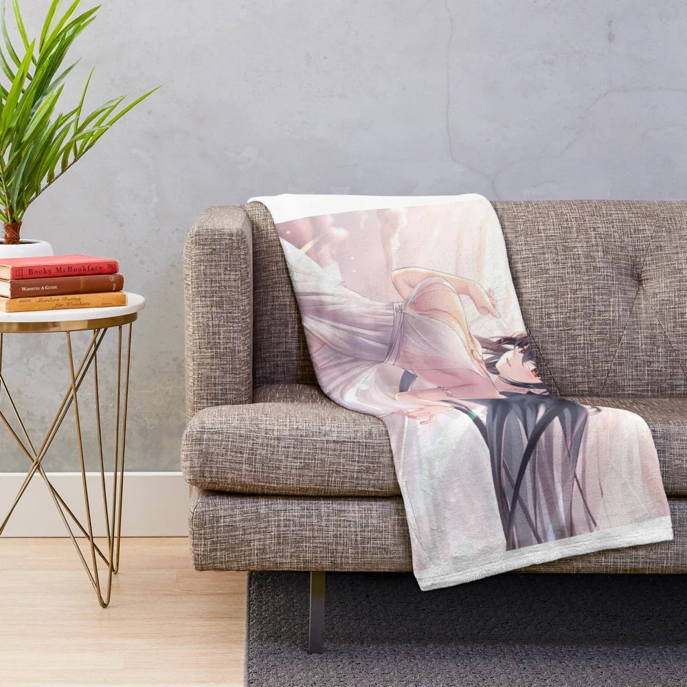 Azur Lane Taihou Plush Blanket - Embrace the Anime Aesthetic
