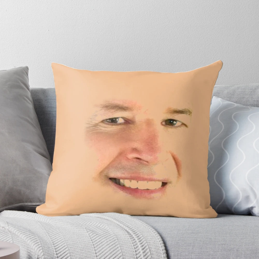 Plush Neil Breen pillow, featuring the iconic cult filmmaker