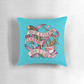 OFMD-inspired "Fucking Lunatic" throw pillow, featuring a bold and humorous design.