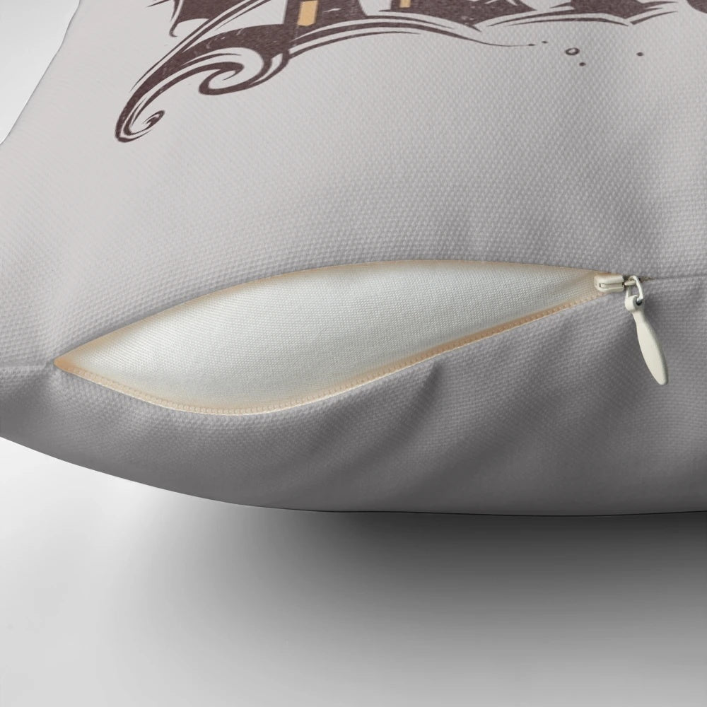 Tis But a Scratch Pillow featuring iconic Monty Python and the Holy Grail characters