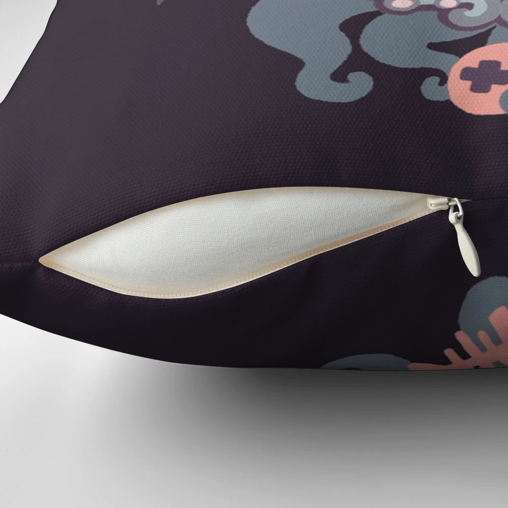 A soft, plush pillow featuring the iconic Cthulhu creature from H.P. Lovecraft's "The Call of Cthulhu" story.