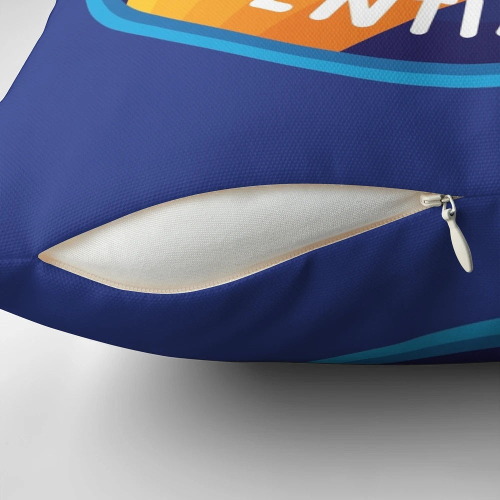 Embrace Pillow - A Whimsical Space-Themed Decorative Pillow for Your Home