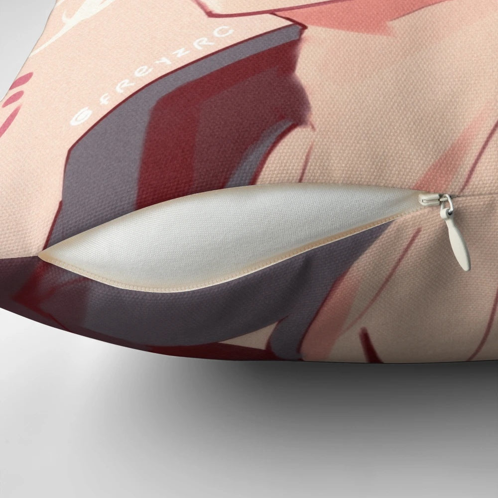A plush and cozy pillow featuring the iconic character G'raha Tia from the hit MMORPG Final Fantasy XIV.