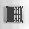 Stylish galaxy-inspired "Dark Star" throw pillow for sci-fi home decor