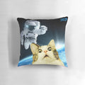 Humorous throw pillow with text "Oh Sh*t!" for those embracing existential dread