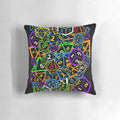 Dungeons & Dragons-themed pillow with dice and "This is how I roll!" text