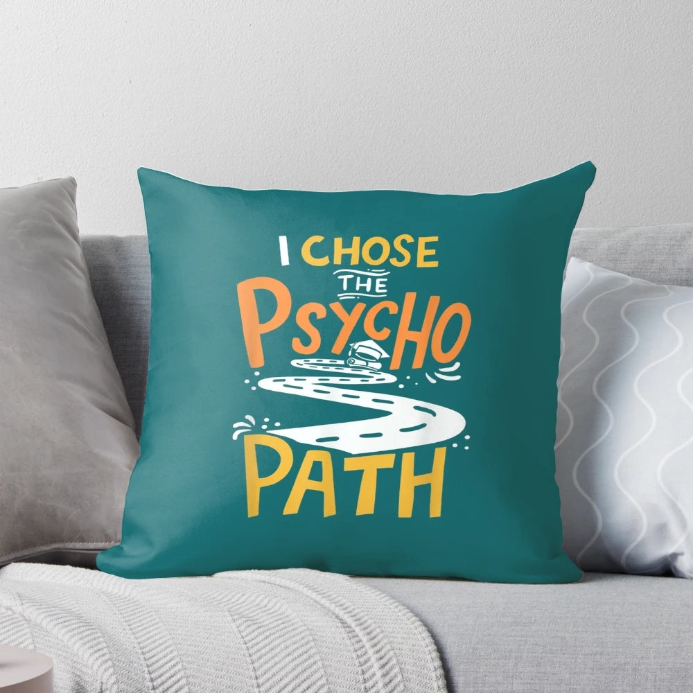 Psychology-themed Pillow POD featuring a brain design