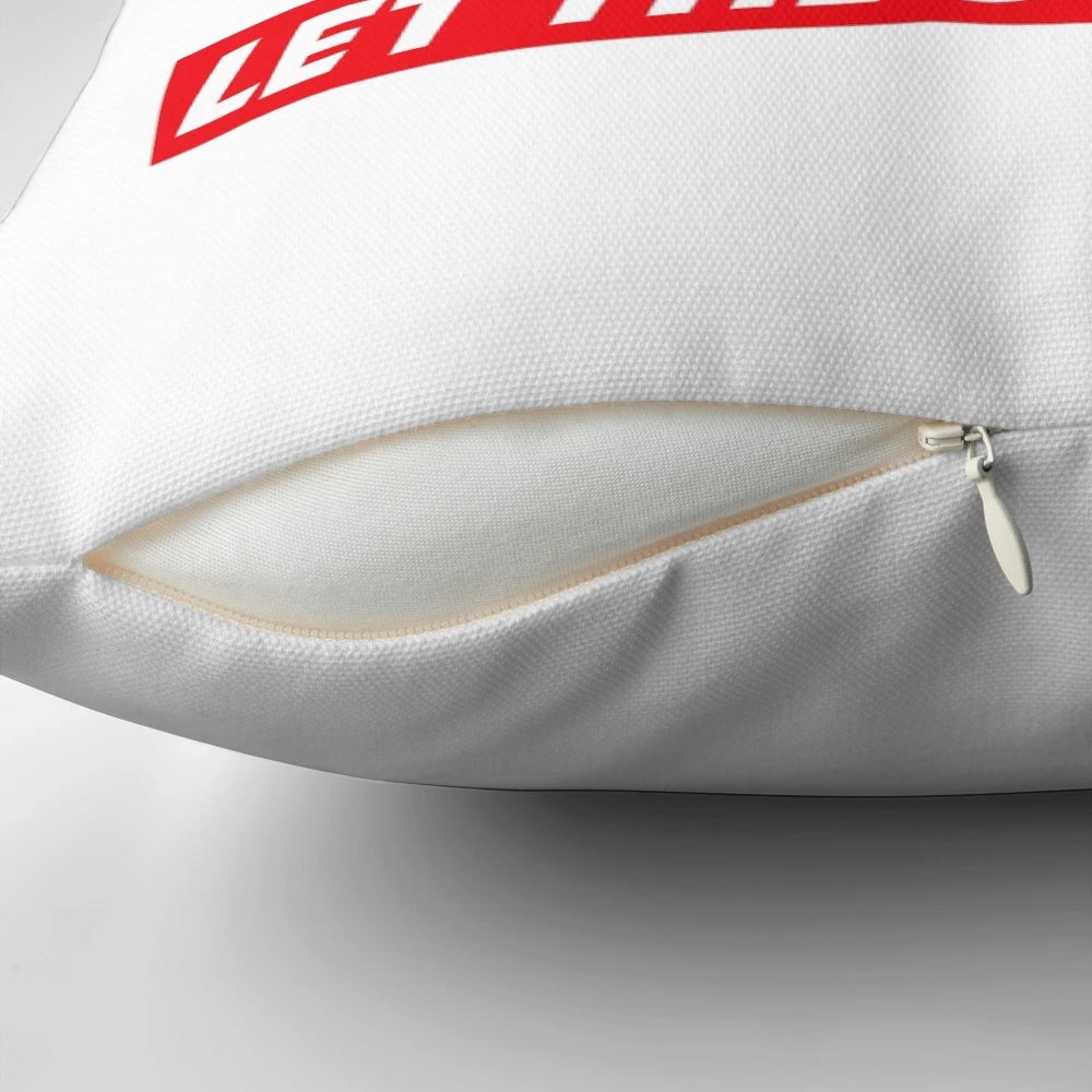 Ashley Schaeffer "Let the Boy Watch" Pillow, featuring a quote from the hit comedy series "Eastbound & Down