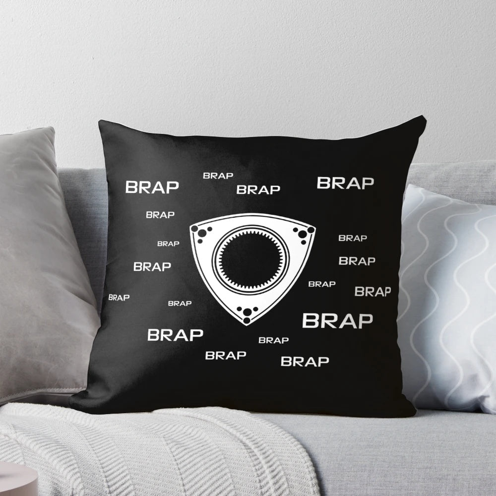Rotary Brap Pillow featuring the distinct sound of a Mazda rotary engine
