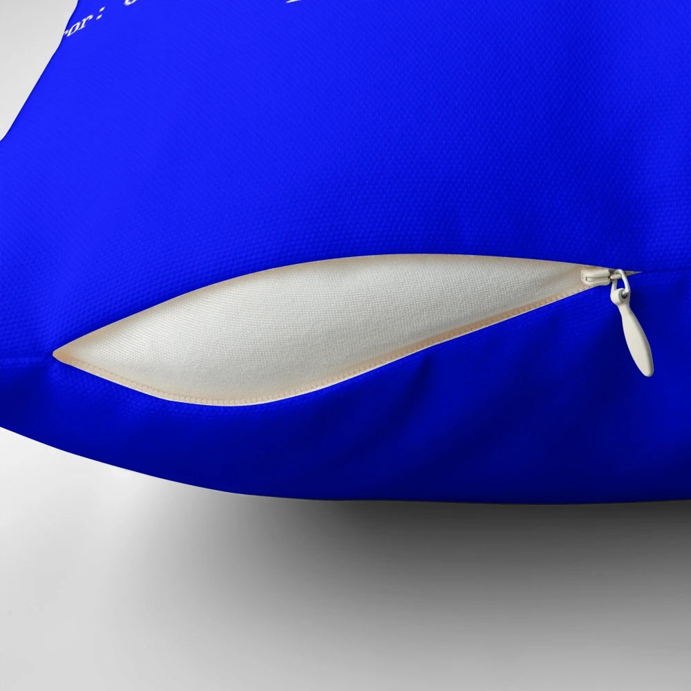 Plush pillow with the classic Windows blue screen of death error message