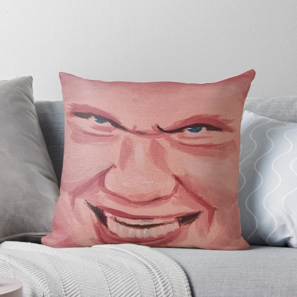 Erling Haaland face pillow, perfect for football enthusiasts