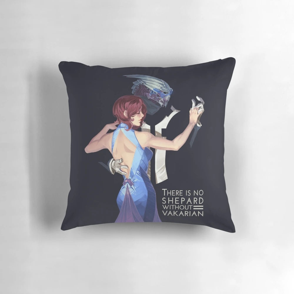 Mass Effect Shepard Pillow - Embrace the Epic Sci-Fi Adventure