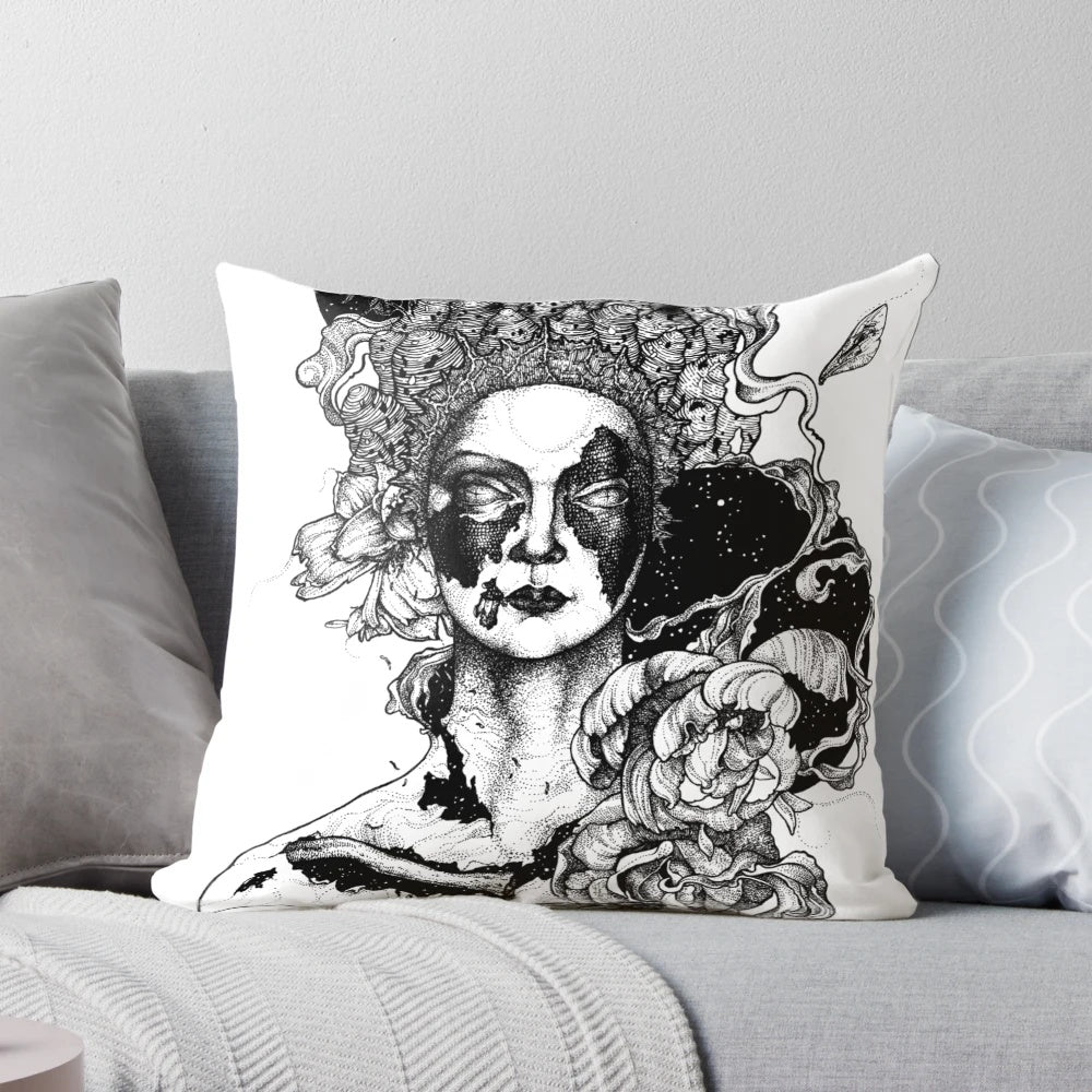 Wildhoney Pillow - A dark and enchanting design for a peaceful sleep