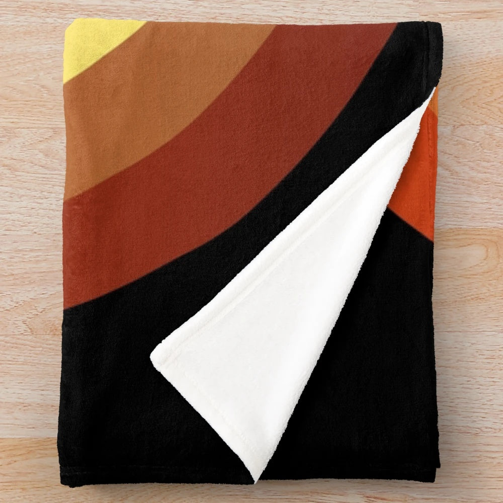Vintage filmmaking plush blanket