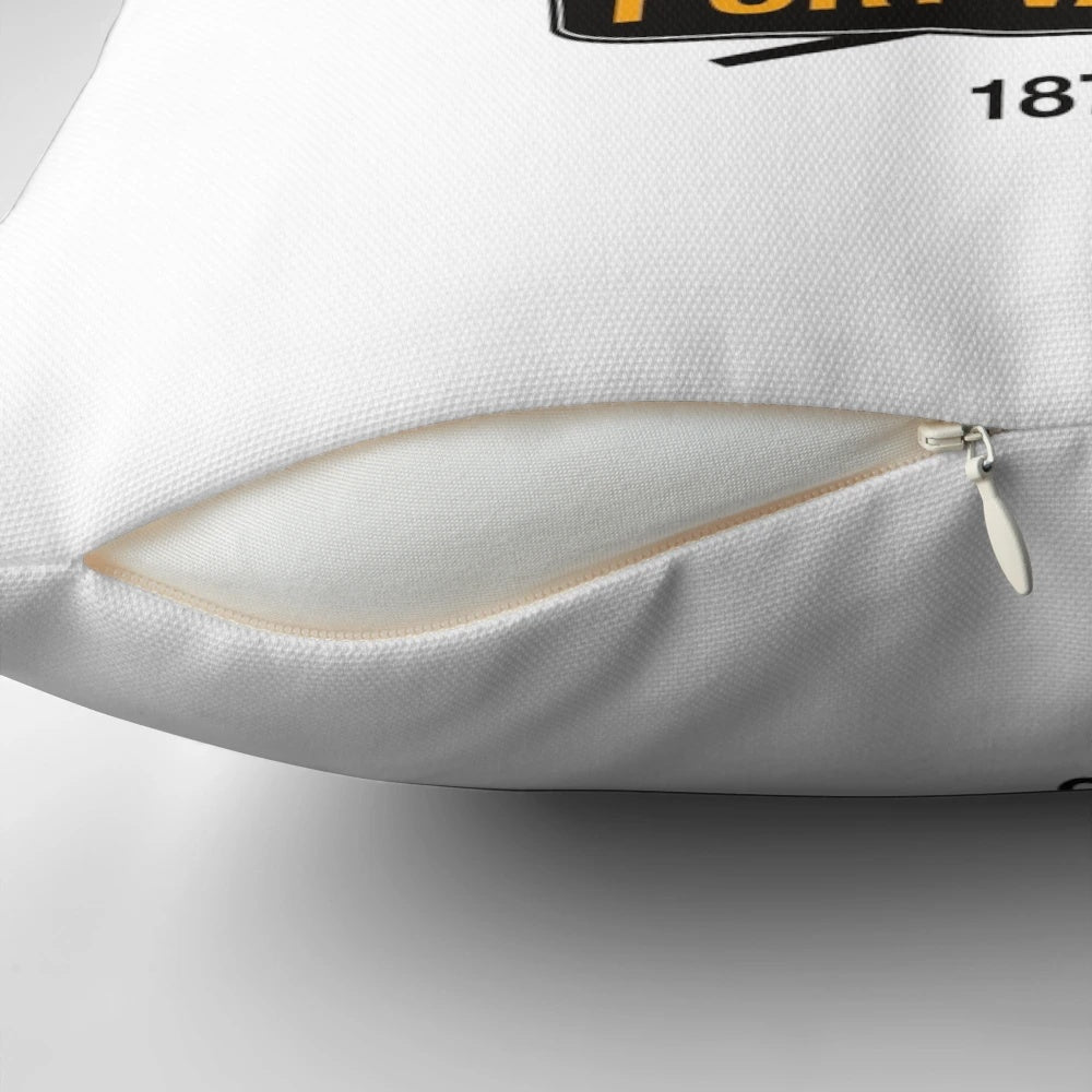Port Vale Pillow featuring the club's iconic logo and crest
