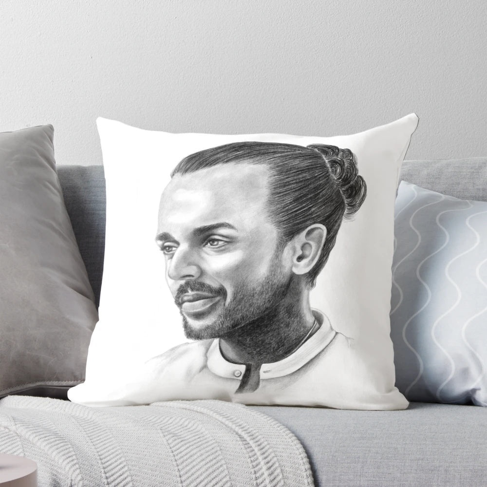 Black and white portrait of Pete Wicks, the reality TV personality from The Only Way Is Essex