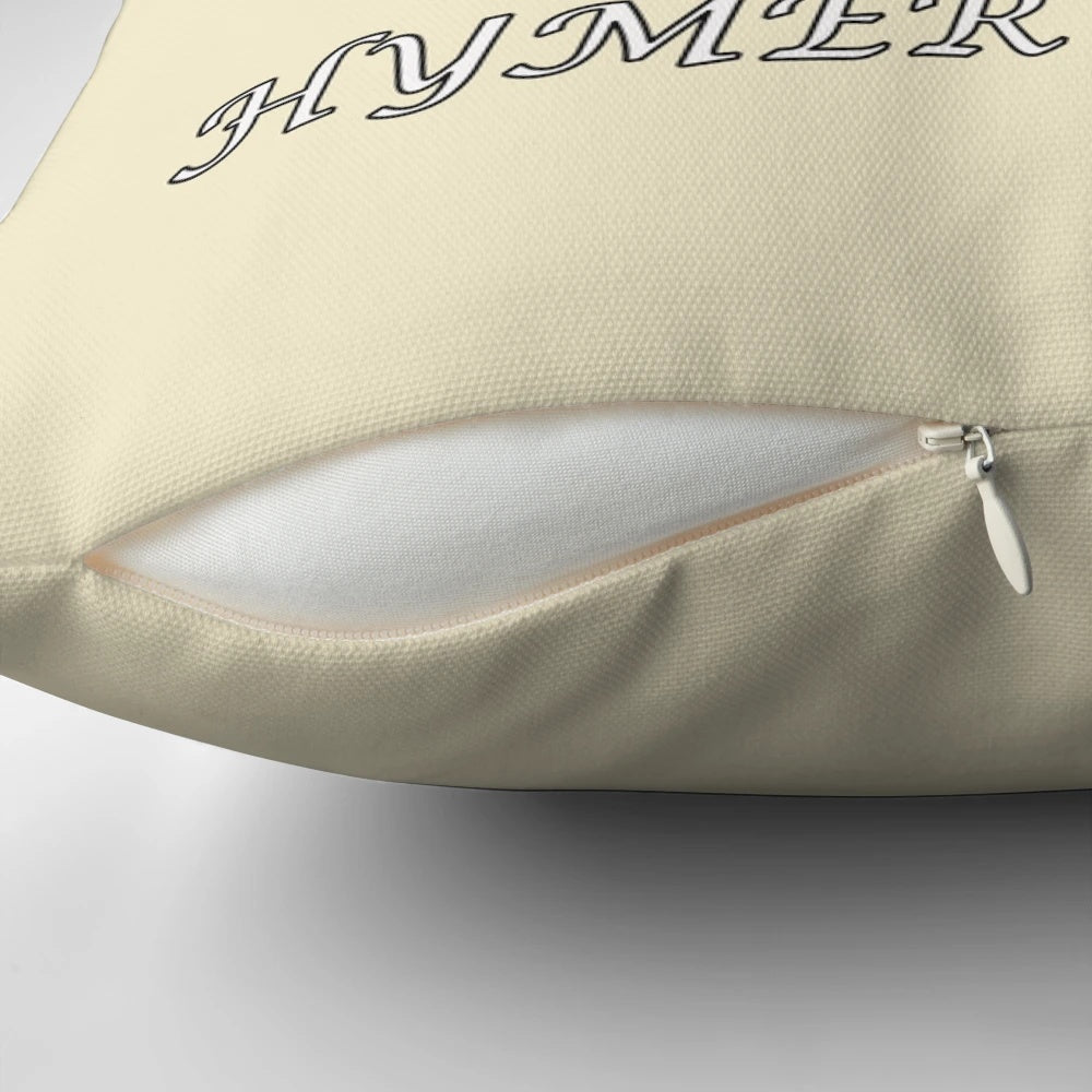 Vintage Hymer B544 "I'm Not Old!" classic design pillow
