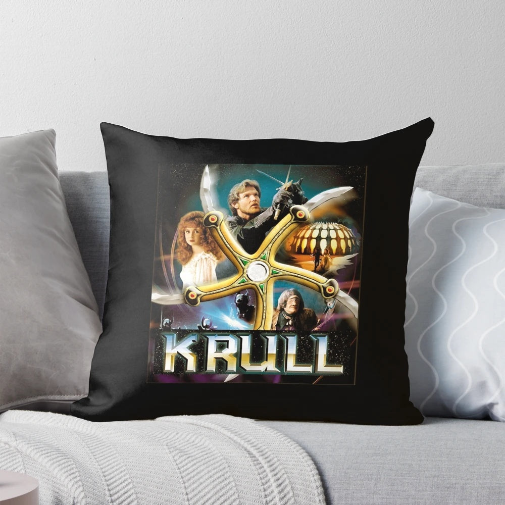 Krull movie-inspired pillow with classic fantasy elements