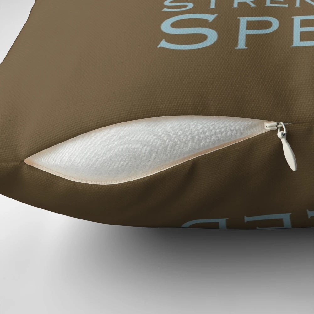Soft, plush pillow featuring the WindClan emblem from the Warrior Cats series