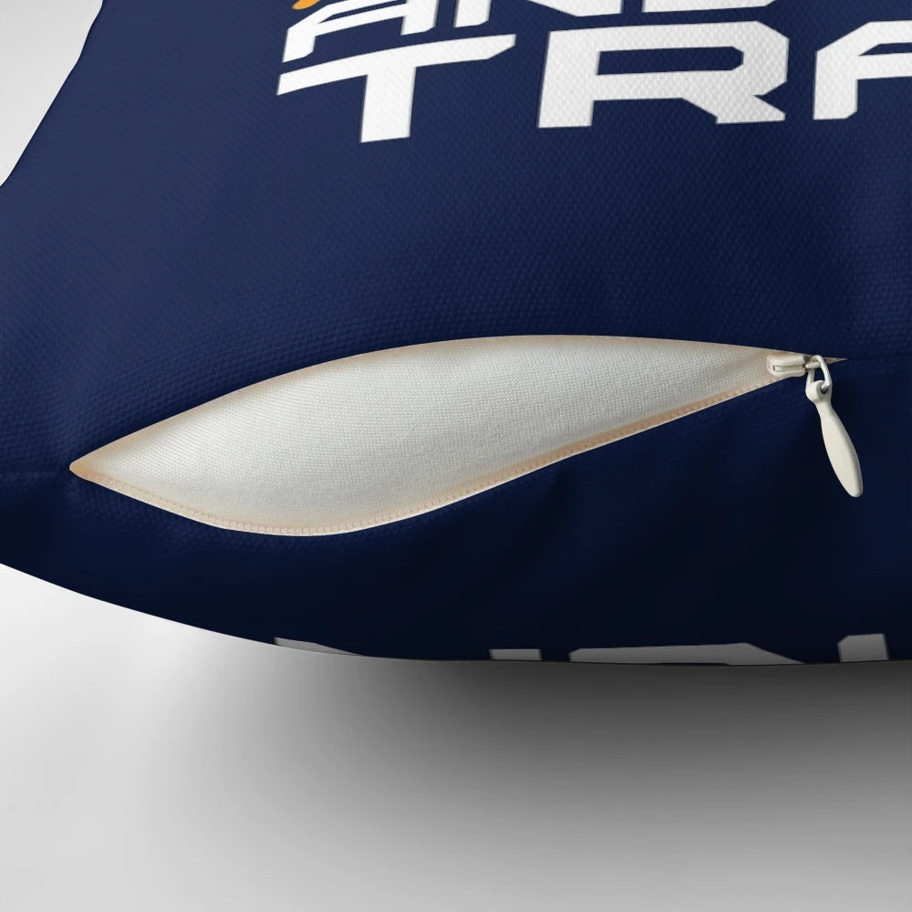 A comfortable and humorous pillow featuring a "It's Really Field and Track" design, perfect for sports enthusiasts and track and field fans.