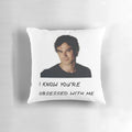Vampire Diaries-inspired 'I Know You Are Obsessed With Me' Pillow