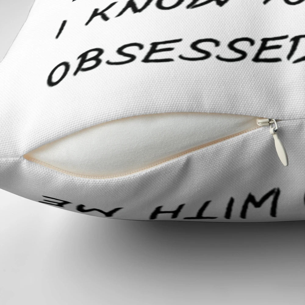 Vampire Diaries-inspired 'I Know You Are Obsessed With Me' Pillow