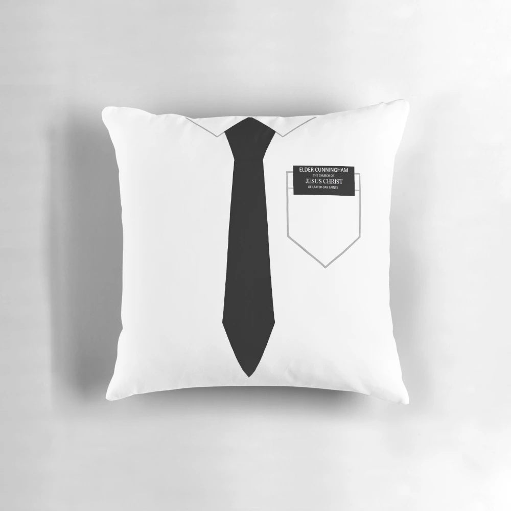Elder Cunningham Pillow - Featuring the beloved character from The Book of Mormon musical