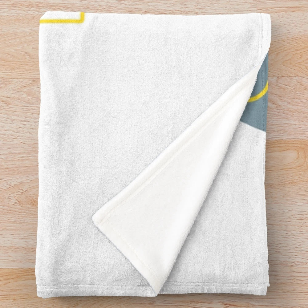 Saying NO is OK Plush Blanket - Soft, Cozy, and Empowering Design