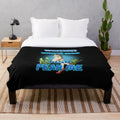 Women Want Me, Fish Fear Me" Plush Blanket featuring a manly, alpha design